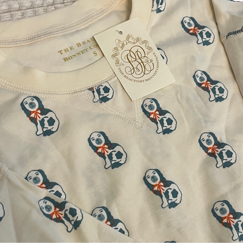 ‼️ISO‼️BEAUFORT BONNET CO. Callahan Staffordshire Dogs Women’s Pajama Lounge Set